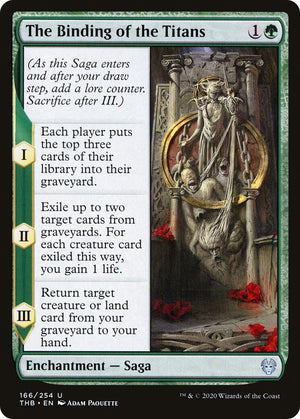 Image for The Binding of the Titans (Theros Beyond Death) (166) - Magic: The Gathering