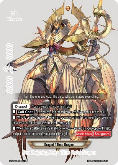Image for Eon Reigning Deity, Time Ruler Dragon (BR) (S-SS03: The End Zero) (S-SS03/0001EN) - Future Card BuddyFight