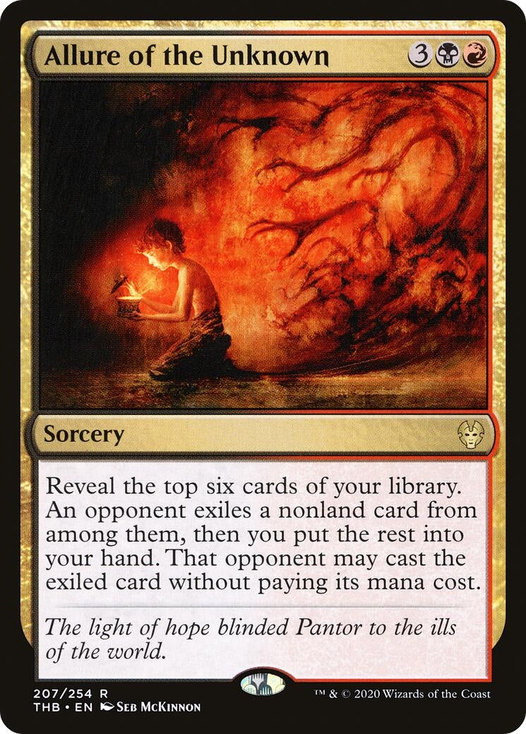 Image for Allure of the Unknown (Theros Beyond Death) (207) - Magic: The Gathering