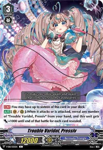 Image for Trouble Varidol, Pressiv (V-EB11: Crystal Melody) (V-EB11/033EN) - Cardfight Vanguard