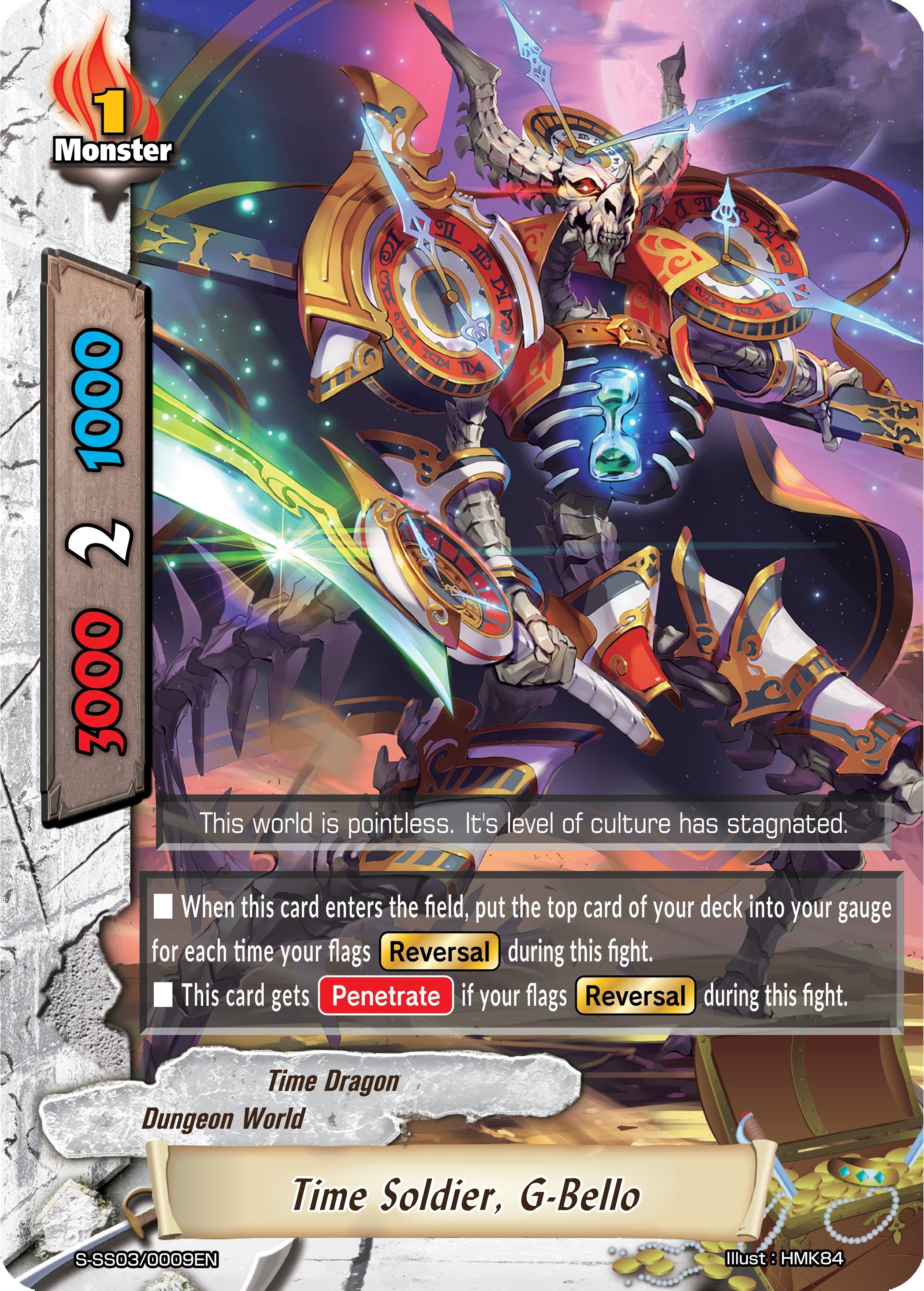 Image for Time Soldier, G-Bello (S-SS03: The End Zero) (S-SS03/0009EN) - Future Card BuddyFight