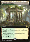 Image for Temple of Plenty (Extended Art) (Theros Beyond Death) (351) - Magic: The Gathering