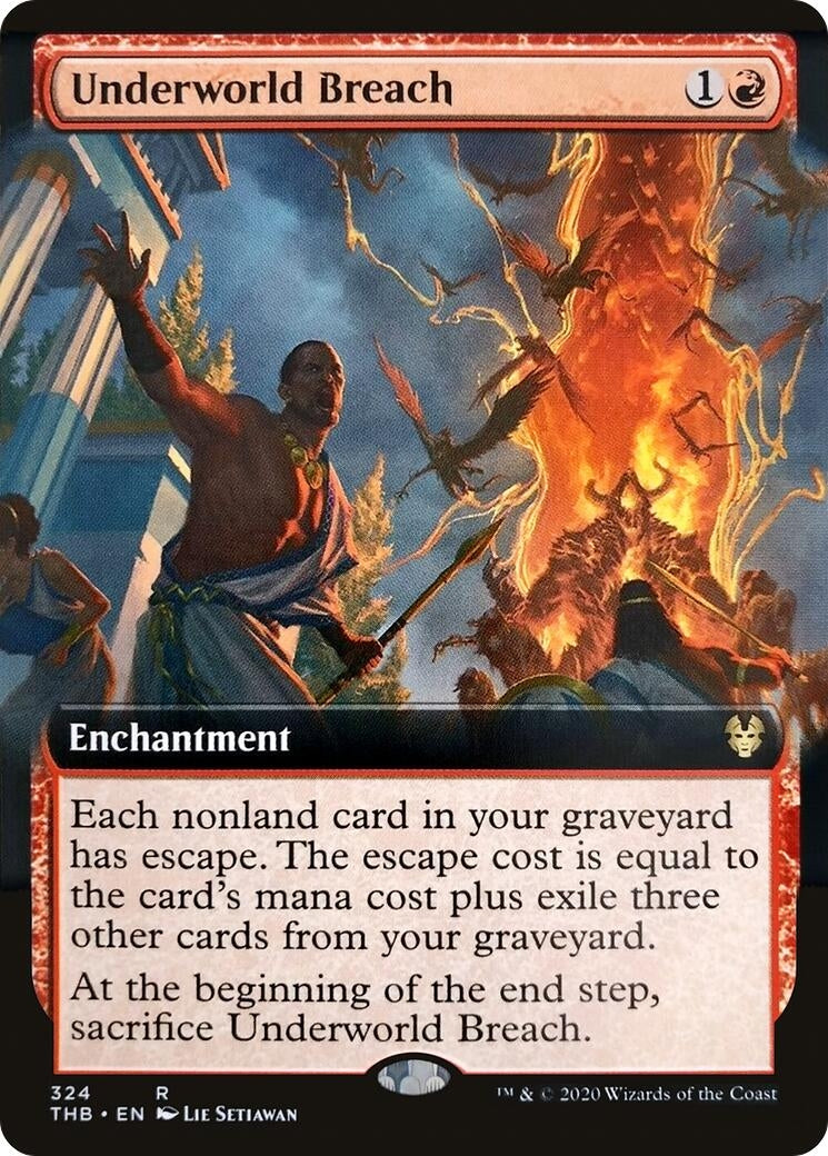 Image for Underworld Breach (Extended Art) (Theros Beyond Death) (324) - Magic: The Gathering