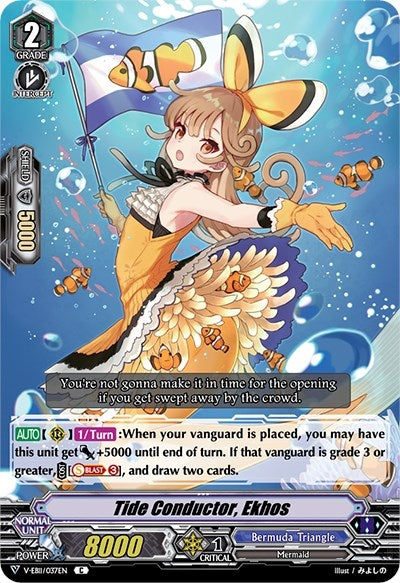 Image for Tide Conductor, Ekhos (V-EB11: Crystal Melody) (V-EB11/037EN) - Cardfight Vanguard