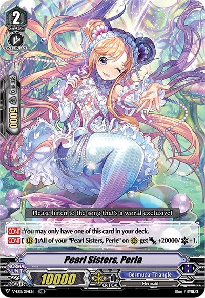 Image for Pearl Sisters, Perla (V-EB11: Crystal Melody) (V-EB11/014EN) - Cardfight Vanguard