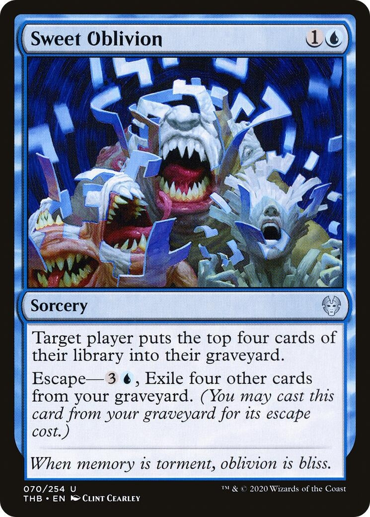 Image for Sweet Oblivion (Theros Beyond Death) (70) - Magic: The Gathering