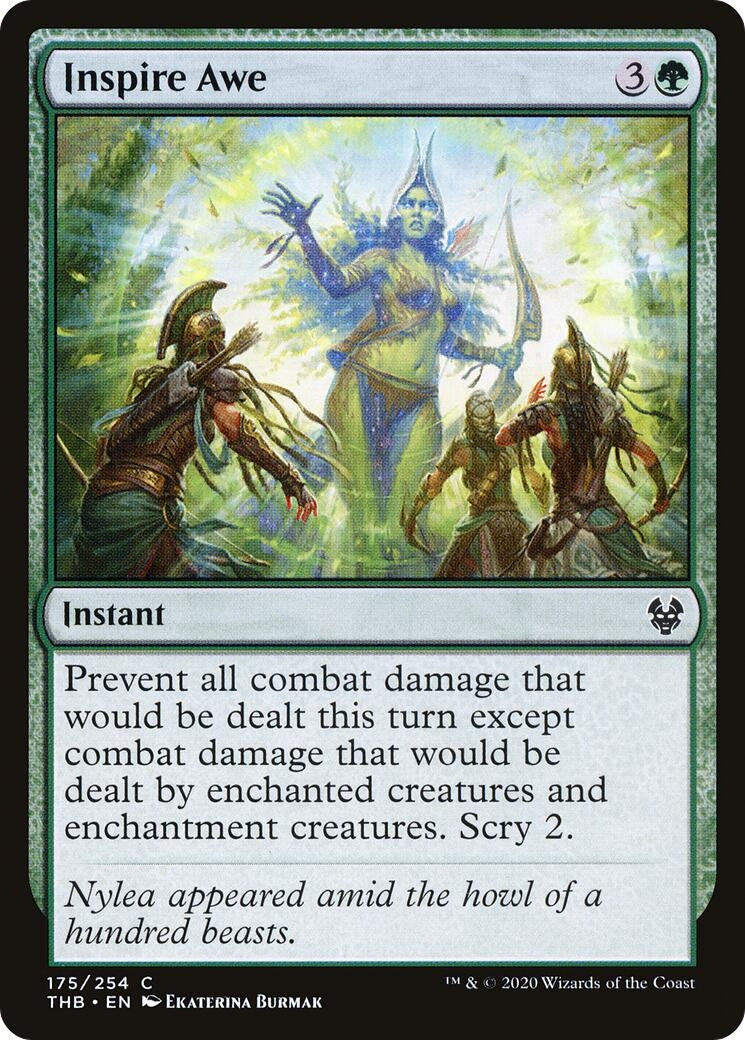 Image for Inspire Awe (Theros Beyond Death) (175) - Magic: The Gathering