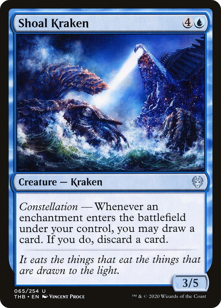 Image for Shoal Kraken (Theros Beyond Death) (65) - Magic: The Gathering