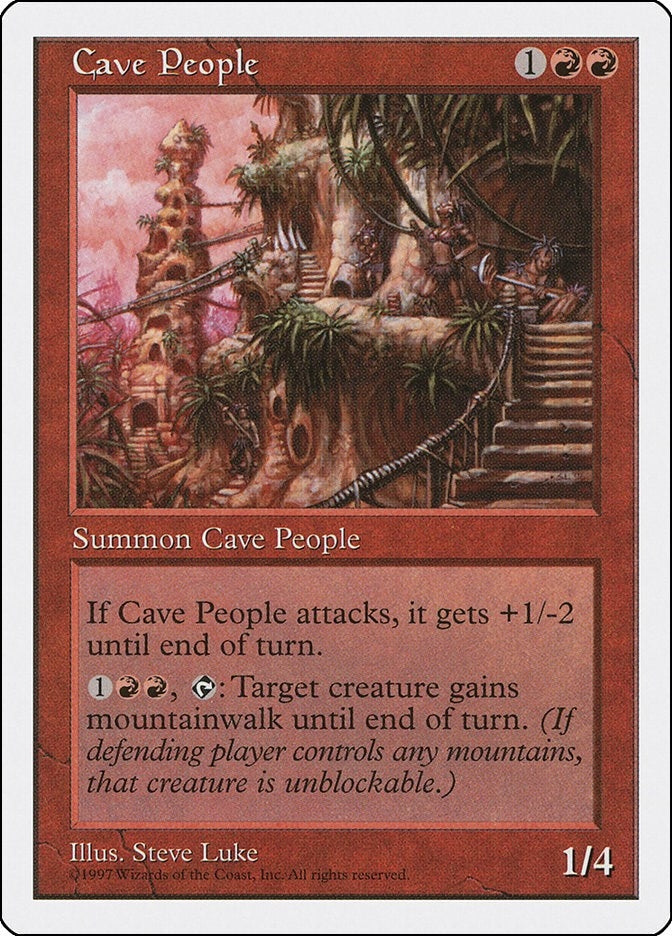 Image for Cave People (Fifth Edition) - Magic: The Gathering