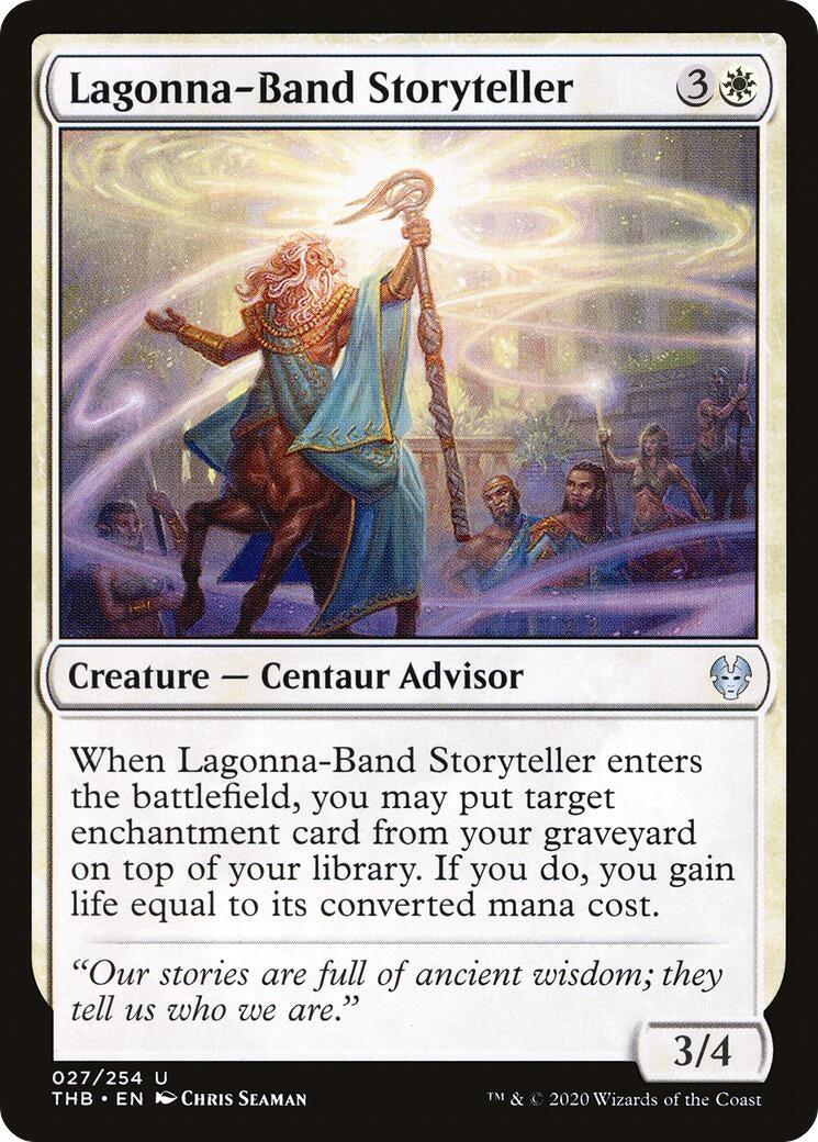 Image for Lagonna-Band Storyteller (Theros Beyond Death) (27) - Magic: The Gathering