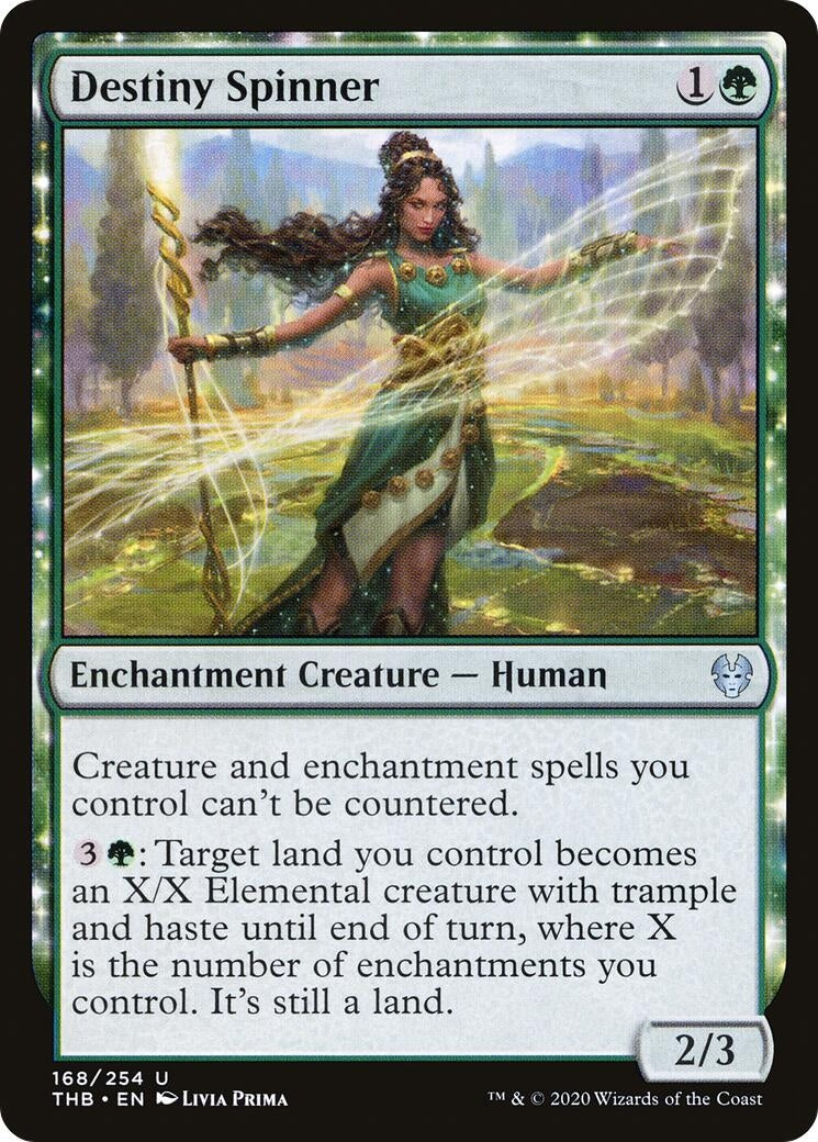 Image for Destiny Spinner (Theros Beyond Death) (168) - Magic: The Gathering