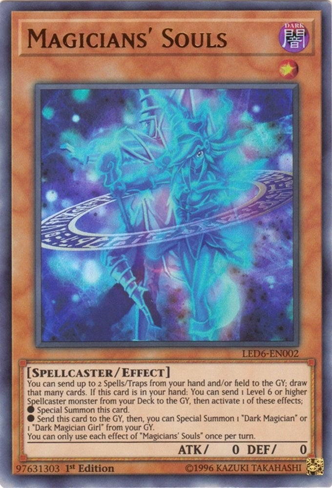 Image for Magicians' Souls (Legendary Duelists: Magical Hero) (LED6-EN002) - YuGiOh