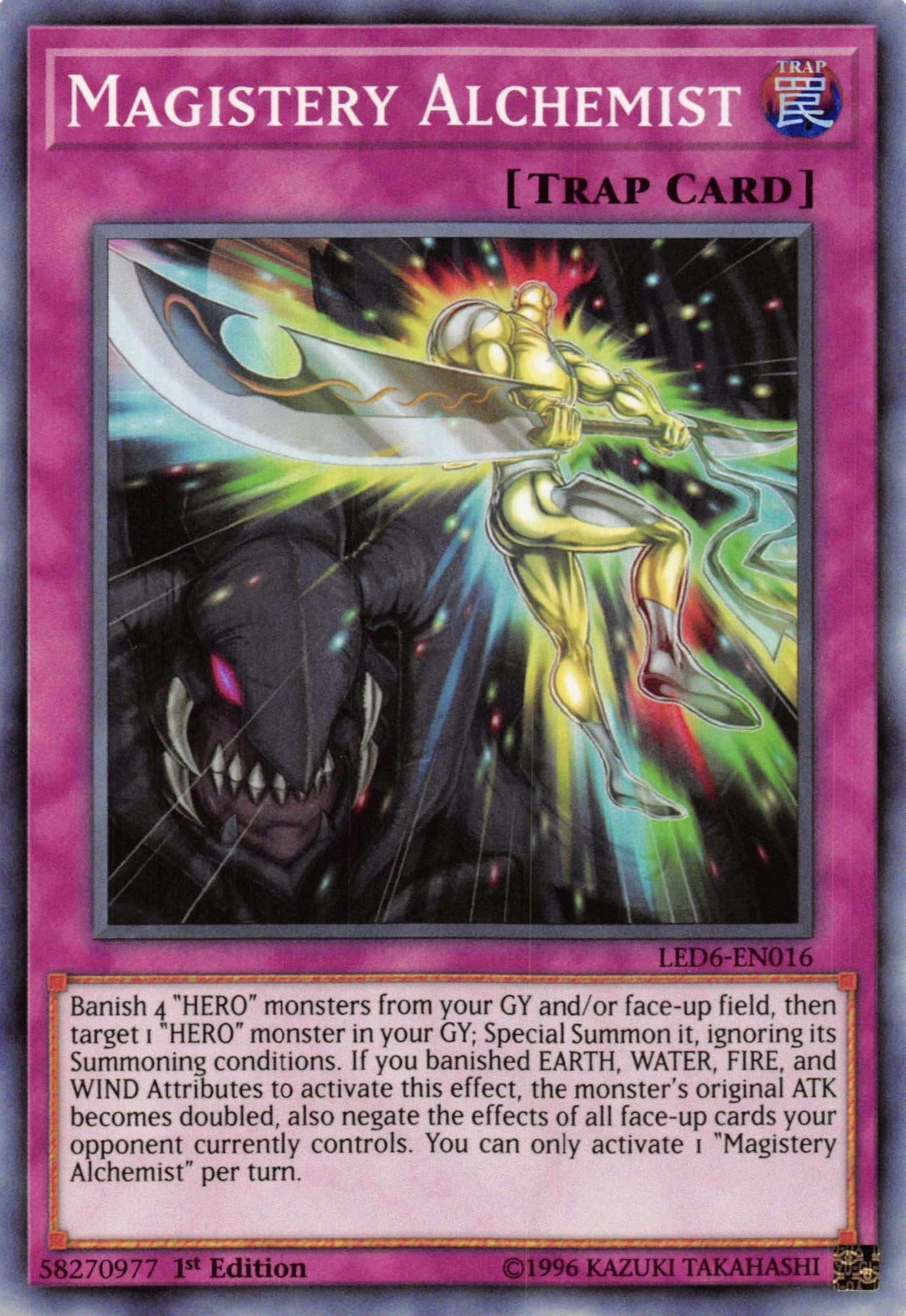 Image for Magistery Alchemist (Legendary Duelists: Magical Hero) (LED6-EN016) - YuGiOh