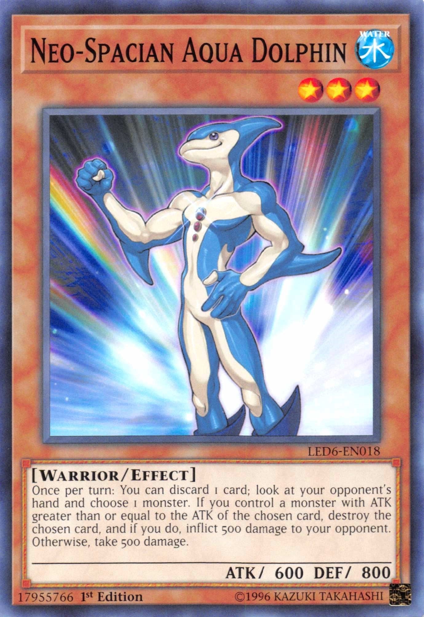 Image for Neo-Spacian Aqua Dolphin (Legendary Duelists: Magical Hero) (LED6-EN018) - YuGiOh