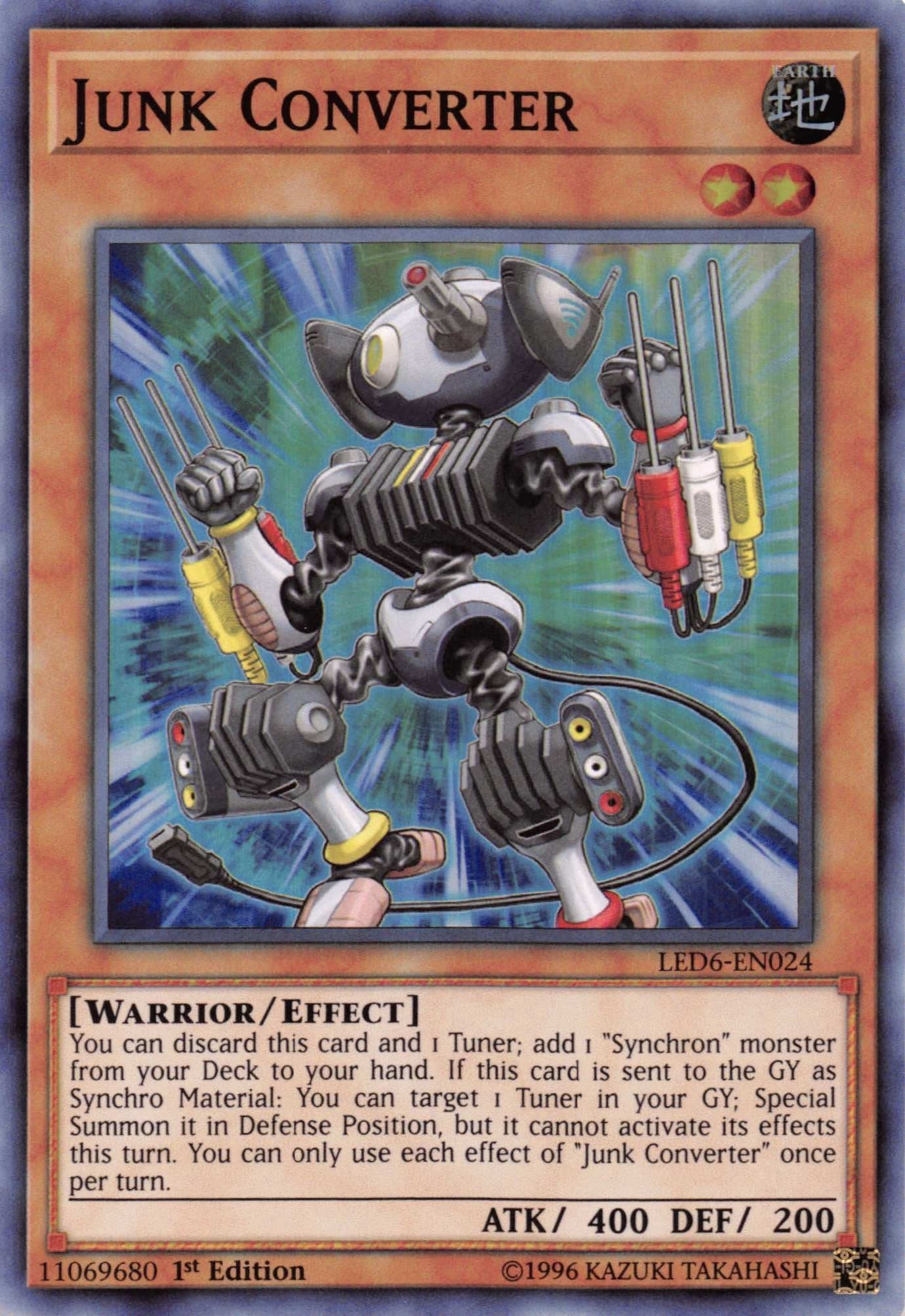 Image for Junk Converter (Legendary Duelists: Magical Hero) (LED6-EN024) - YuGiOh