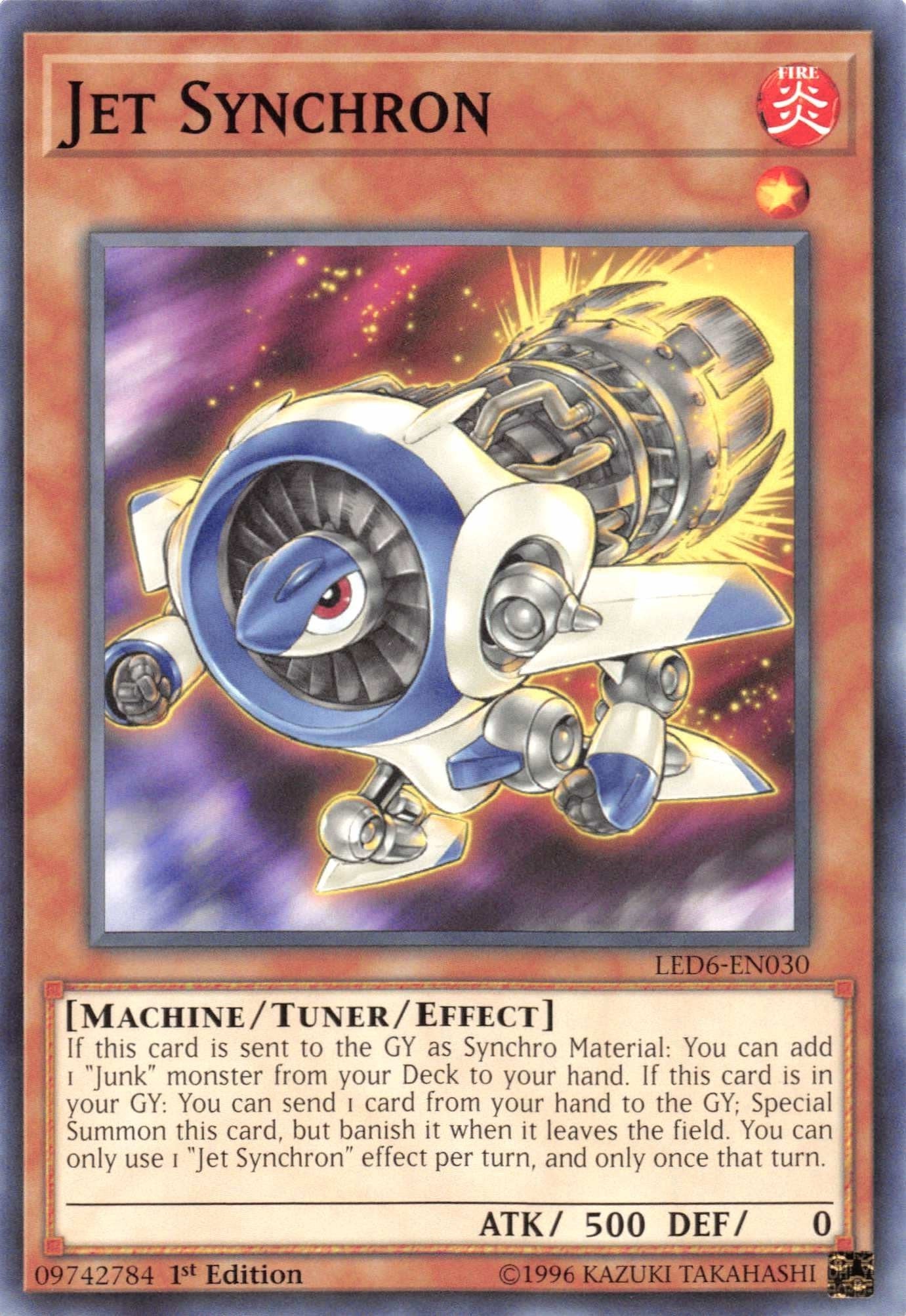 Image for Jet Synchron (Legendary Duelists: Magical Hero) (LED6-EN030) - YuGiOh