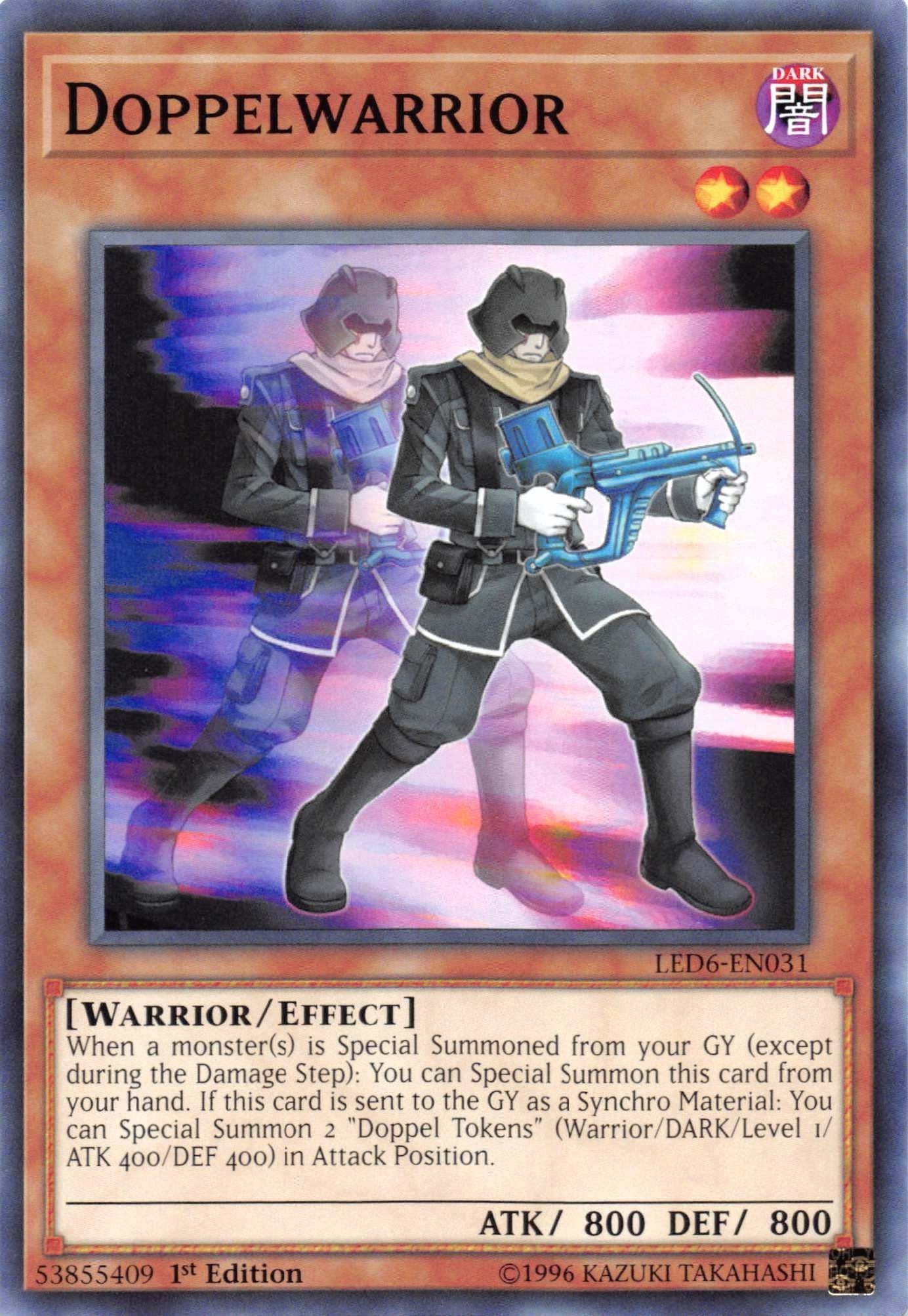 Image for Doppelwarrior (Legendary Duelists: Magical Hero) (LED6-EN031) - YuGiOh