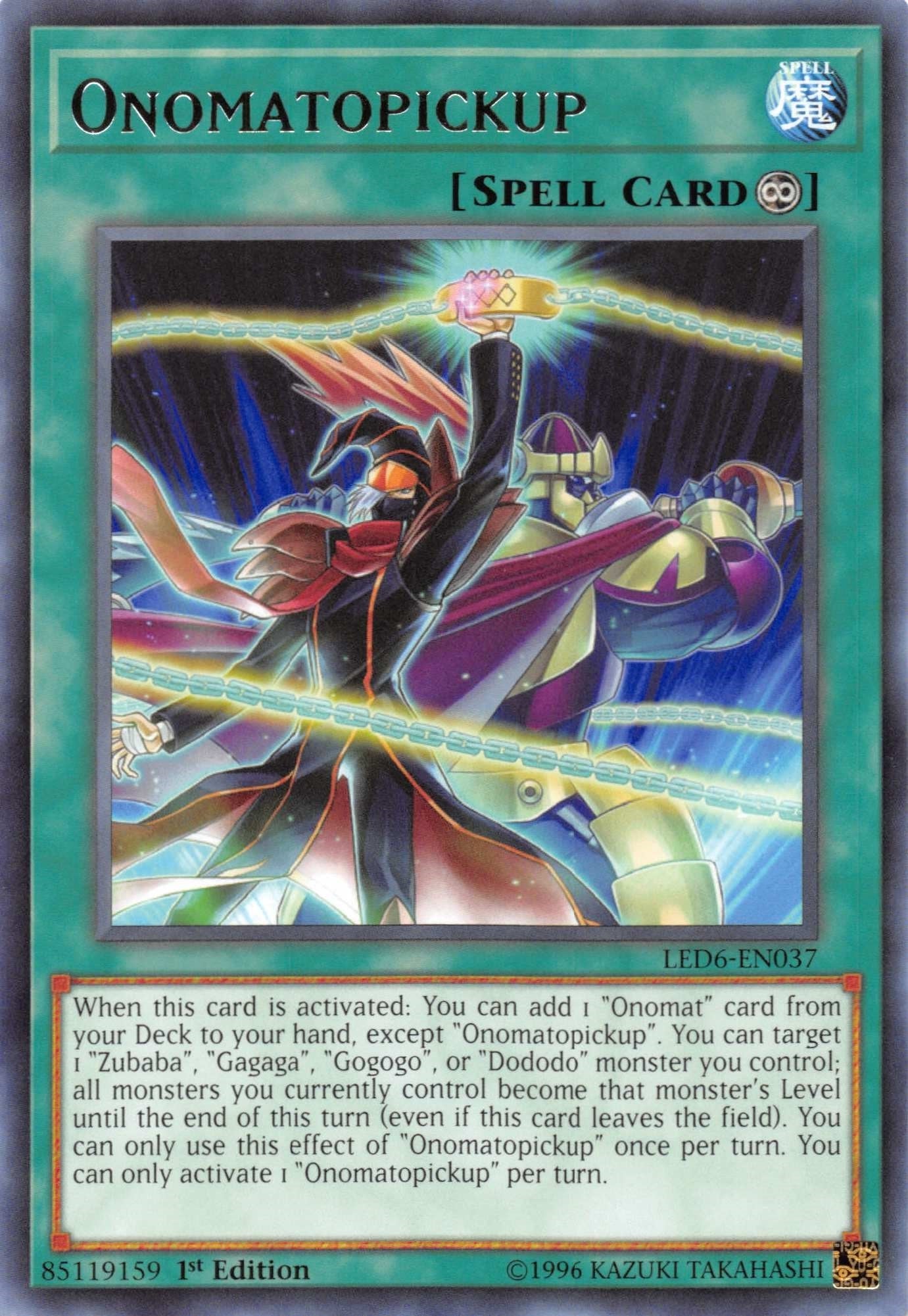 Image for Onomatopickup (Legendary Duelists: Magical Hero) (LED6-EN037) - YuGiOh