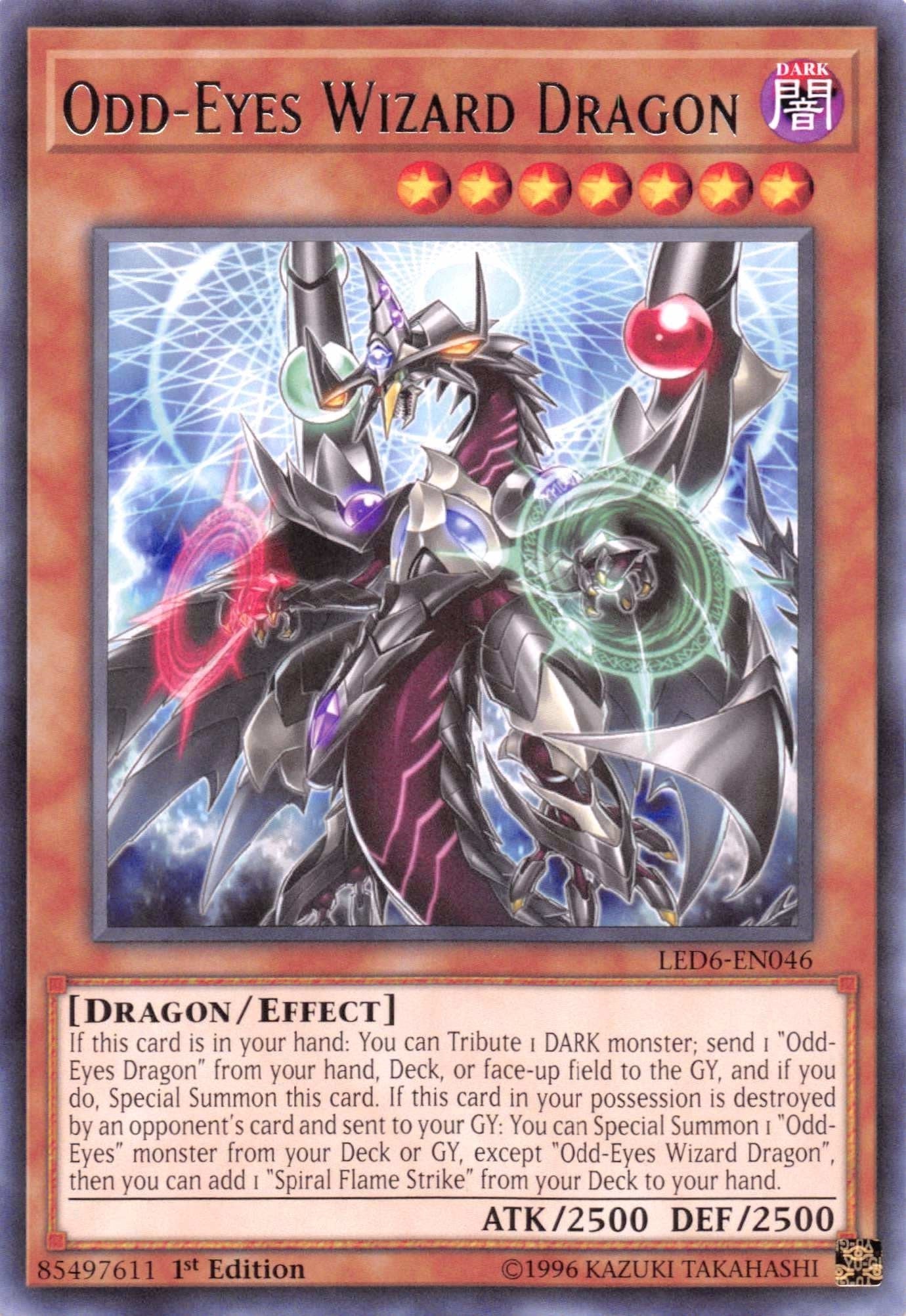 Image for Odd-Eyes Wizard Dragon (Legendary Duelists: Magical Hero) (LED6-EN046) - YuGiOh
