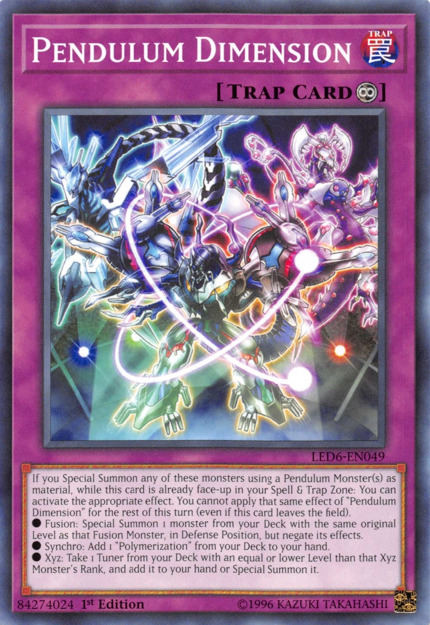Image for Pendulum Dimension (Legendary Duelists: Magical Hero) (LED6-EN049) - YuGiOh