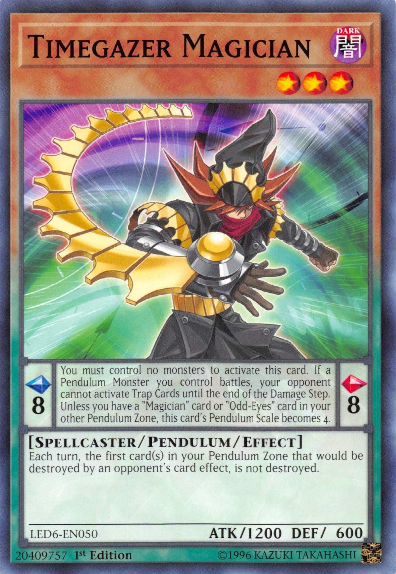 Image for Timegazer Magician (Legendary Duelists: Magical Hero) (LED6-EN050) - YuGiOh