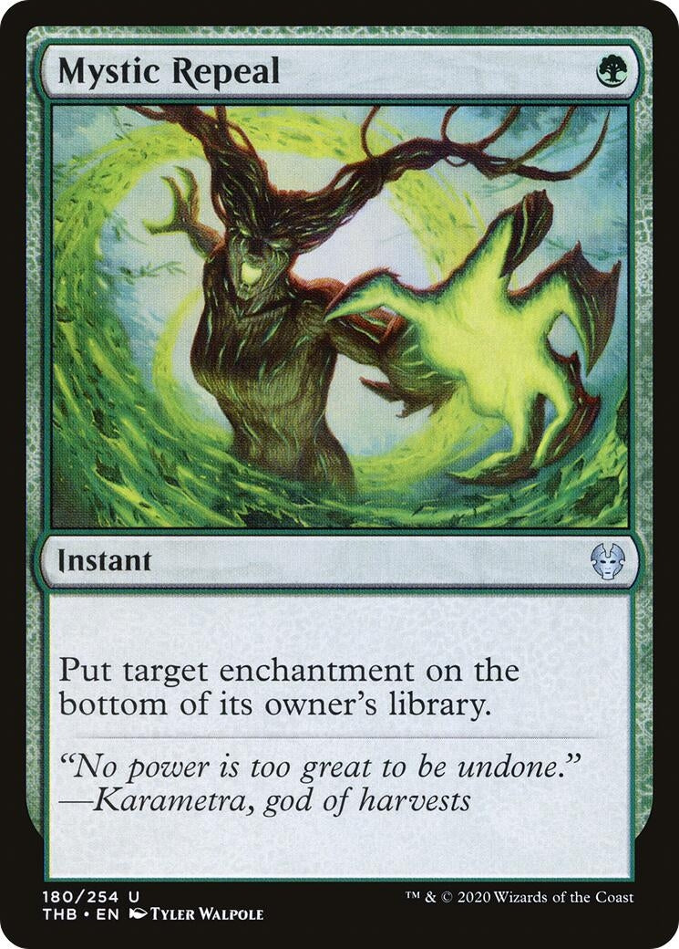 Image for Mystic Repeal (Theros Beyond Death) (180) - Magic: The Gathering