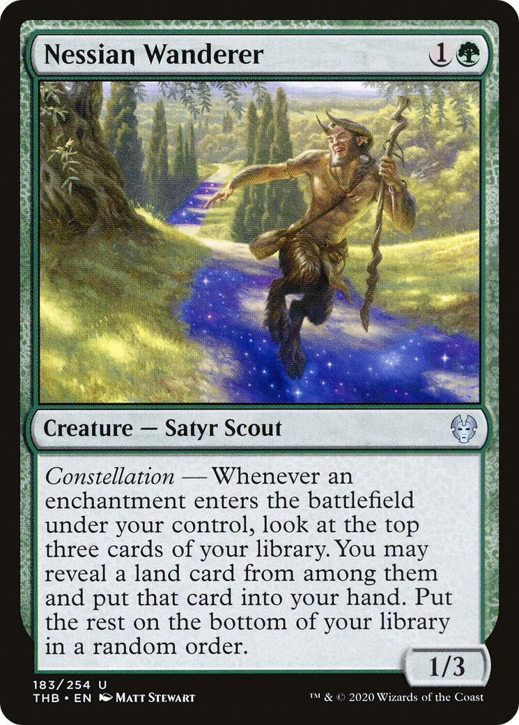 Image for Nessian Wanderer (Theros Beyond Death) (183) - Magic: The Gathering