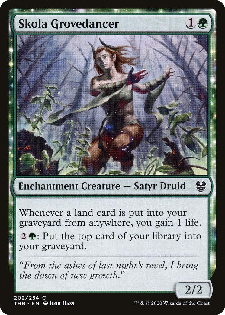Image for Skola Grovedancer (Theros Beyond Death) (202) - Magic: The Gathering