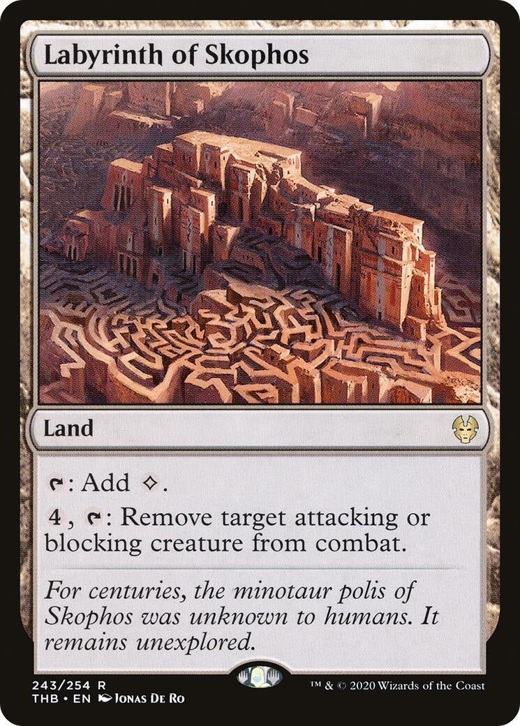 Image for Labyrinth of Skophos (Theros Beyond Death) (243) - Magic: The Gathering
