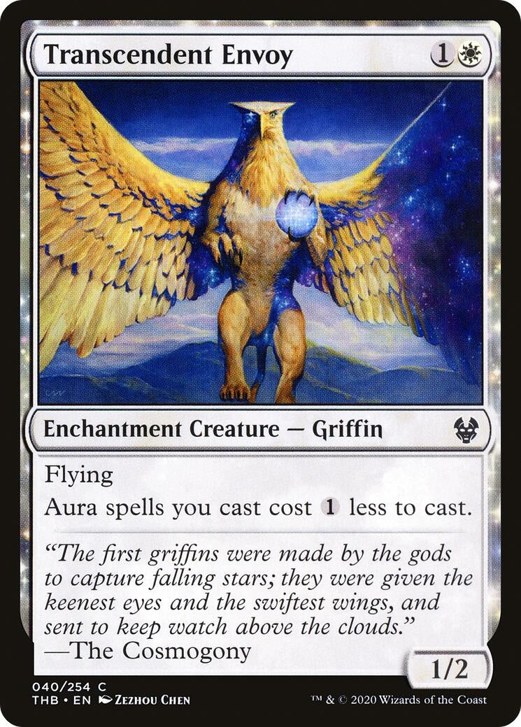 Image for Transcendent Envoy (Theros Beyond Death) (40) - Magic: The Gathering