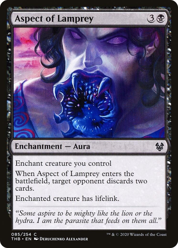 Image for Aspect of Lamprey (Theros Beyond Death) (85) - Magic: The Gathering