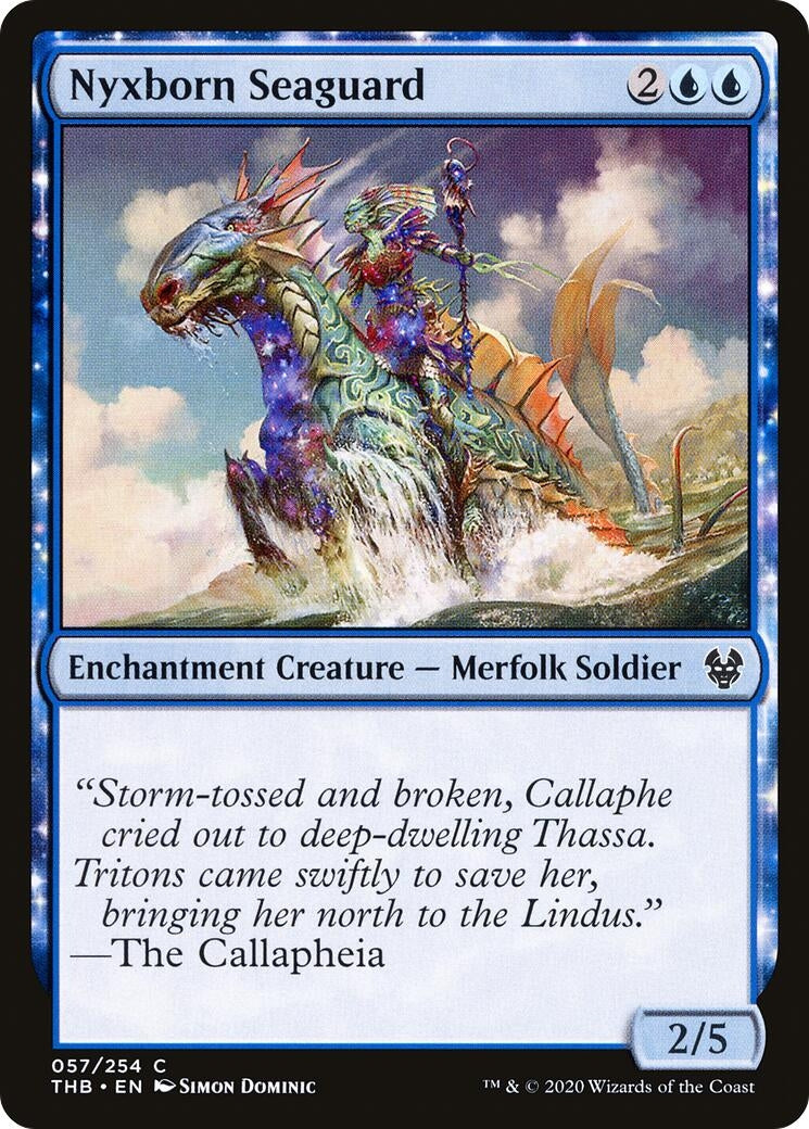 Image for Nyxborn Seaguard (Theros Beyond Death) (57) - Magic: The Gathering