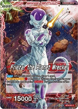 Image for Frieza // Frieza, the Planet Wrecker (Universal Onslaught) (BT9-001) - Dragon Ball Super: Masters