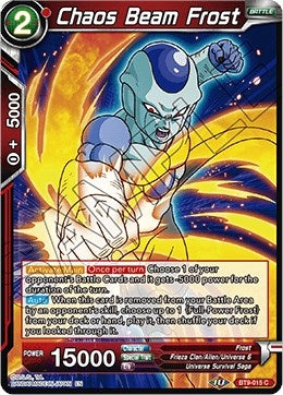Image for Chaos Beam Frost (Universal Onslaught) (BT9-015) - Dragon Ball Super: Masters
