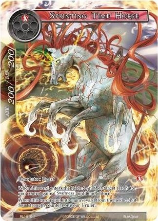 Image for Sprinting Time Horse (Promo Cards) (RL1810-1) - Force of Will