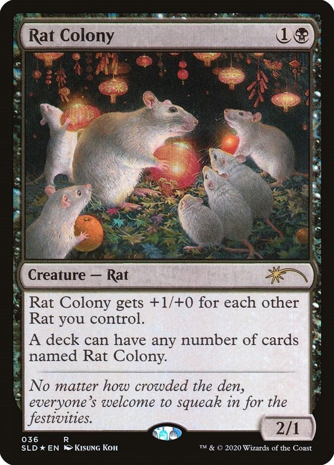 Image for Rat Colony (Secret Lair Drop Series) (36) - Magic: The Gathering