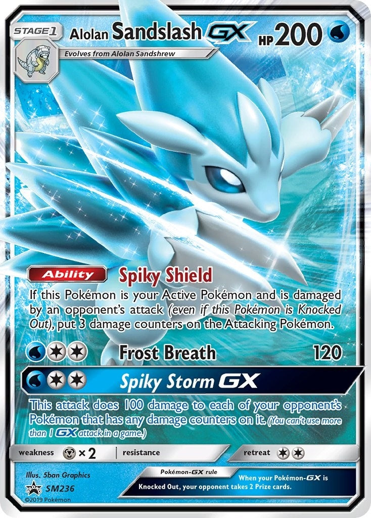 Image for Alolan Sandslash GX - SM236 (SM Promos) (SM236) - Pokemon