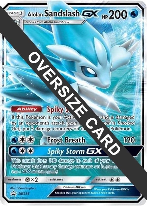 Image for Alolan Sandslash GX - SM236 (Jumbo Cards) (SM236) - Pokemon