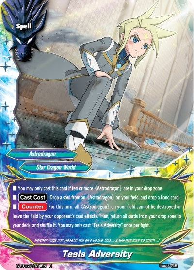 Image for Tesla Adversity (Perfected Time Ruler) (S-BT07/0034EN) - Future Card BuddyFight