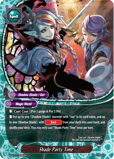 Image for Shade Party Time (Perfected Time Ruler) (S-BT07/0040EN) - Future Card BuddyFight