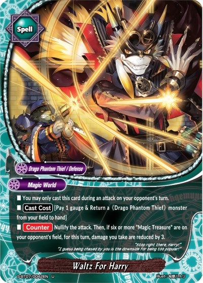 Image for Waltz For Harry (Perfected Time Ruler) (S-BT07/0042EN) - Future Card BuddyFight