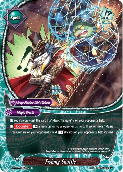 Image for Fishing Shuffle (Perfected Time Ruler) (S-BT07/0043EN) - Future Card BuddyFight