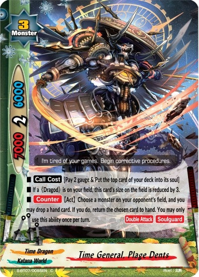 Image for Time General, Plage Dents (Perfected Time Ruler) (S-BT07/0055EN) - Future Card BuddyFight