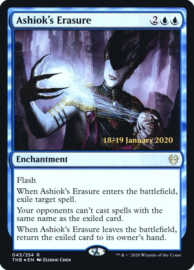 Image for Ashiok's Erasure (Prerelease Cards) (43) - Magic: The Gathering