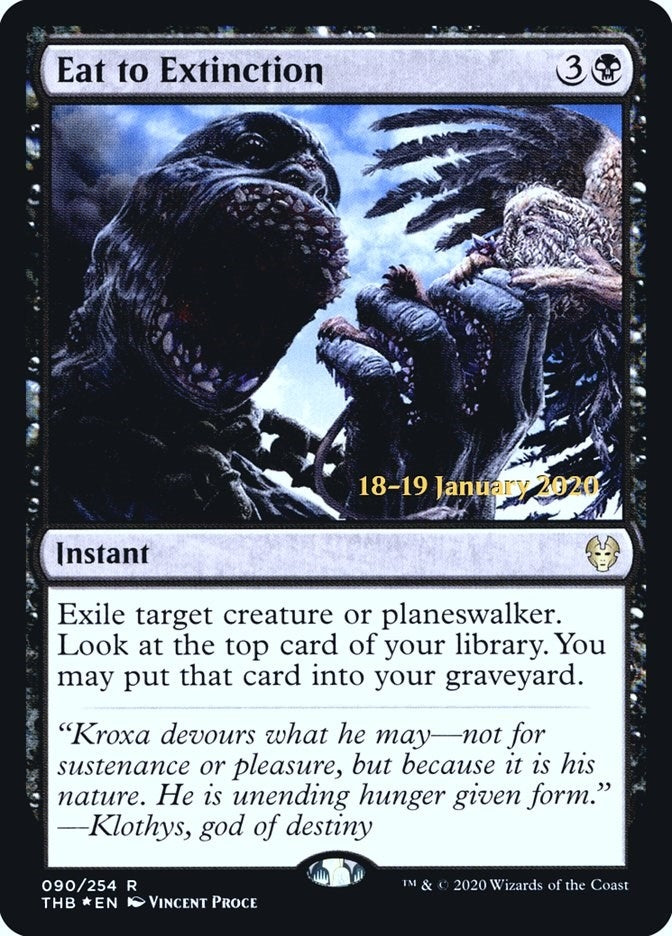Image for Eat to Extinction (Prerelease Cards) (90) - Magic: The Gathering