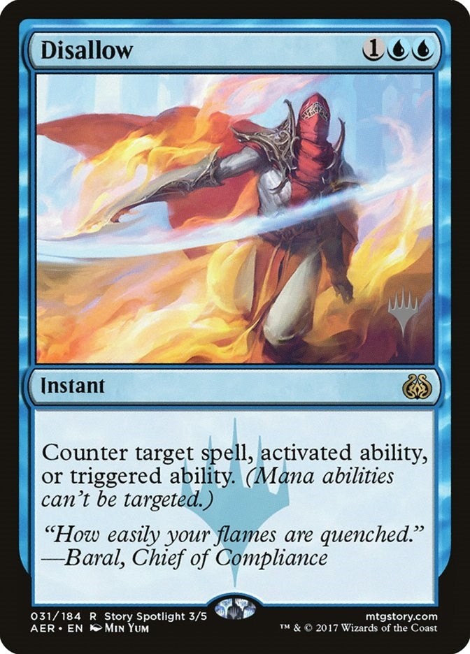 Image for Disallow (Promo Pack: Theros Beyond Death) (31) - Magic: The Gathering
