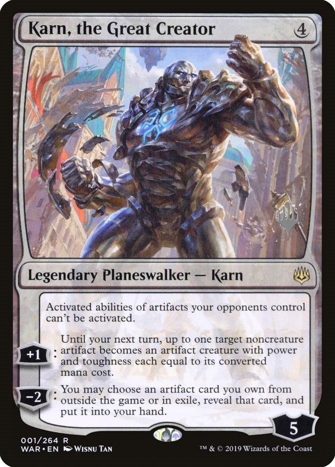 Image for Karn, the Great Creator (Promo Pack: Theros Beyond Death) (1) - Magic: The Gathering