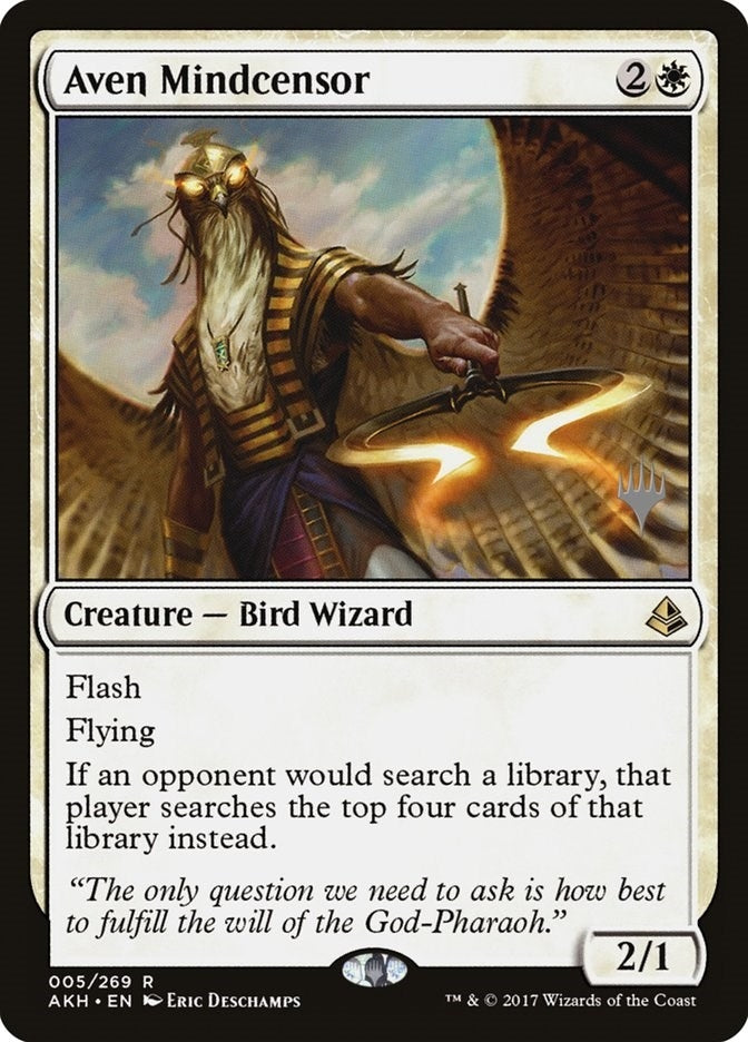 Image for Aven Mindcensor (Promo Pack: Theros Beyond Death) (5) - Magic: The Gathering