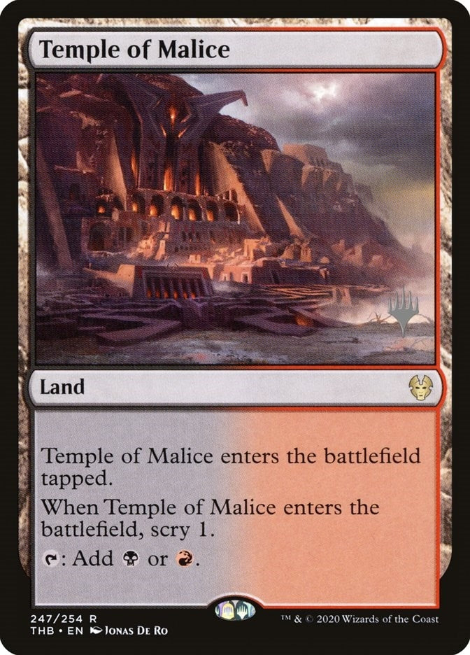 Image for Temple of Malice (Promo Pack: Theros Beyond Death) (247) - Magic: The Gathering