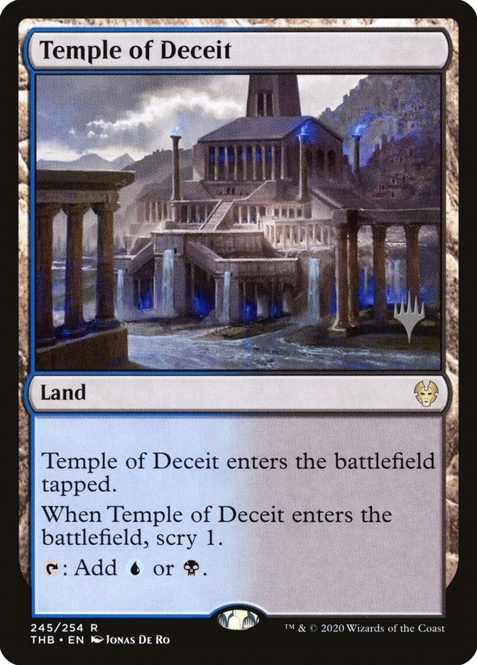 Image for Temple of Deceit (Promo Pack: Theros Beyond Death) (245) - Magic: The Gathering